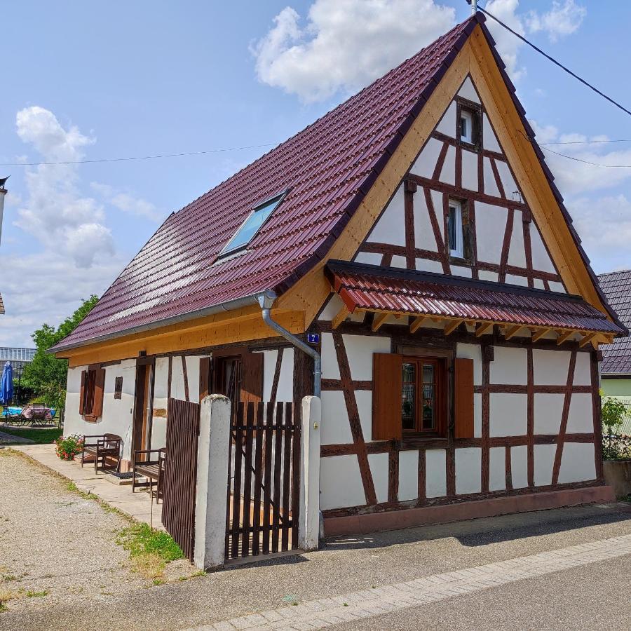 Petite Maison Alsacienne Dans Un Village Au Calme Niederroedern Exteriér fotografie