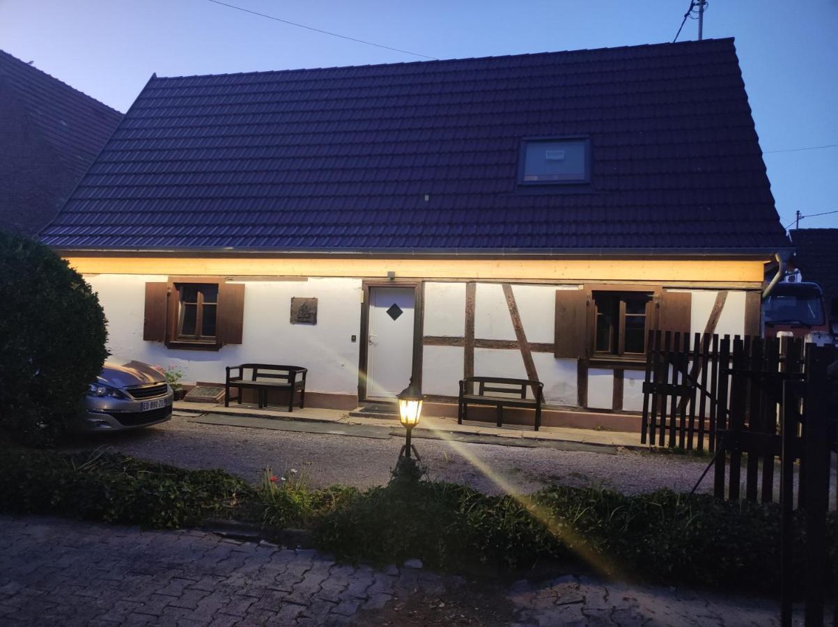Petite Maison Alsacienne Dans Un Village Au Calme Niederroedern Exteriér fotografie