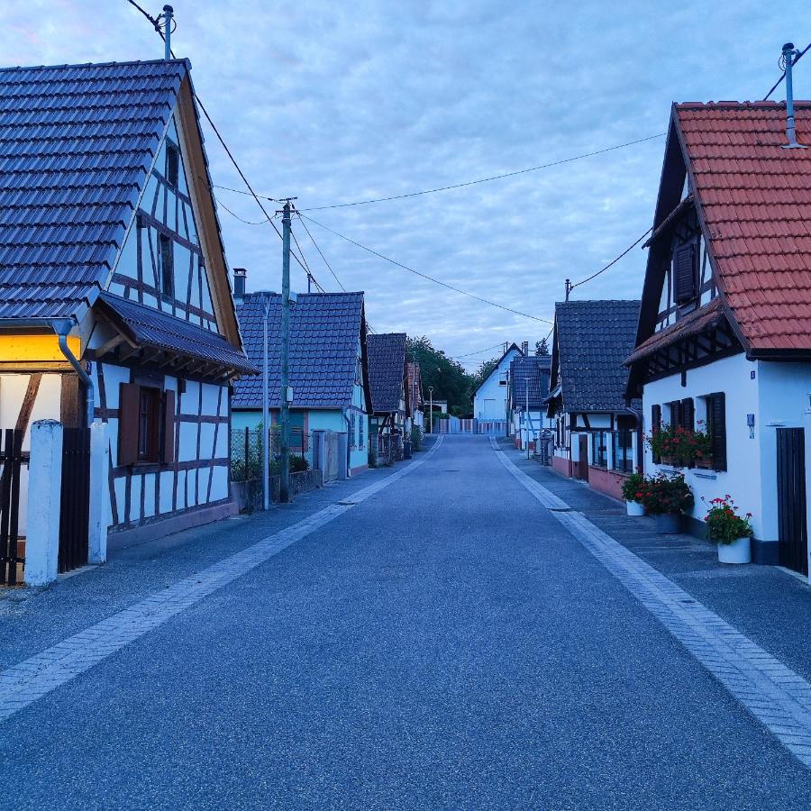 Petite Maison Alsacienne Dans Un Village Au Calme Niederroedern Exteriér fotografie
